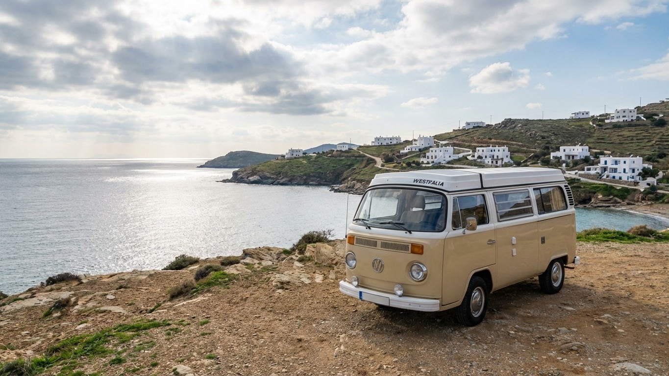 J'ai découvert ces îles grecques désertes en février : les vanlifers les gardent secrètes