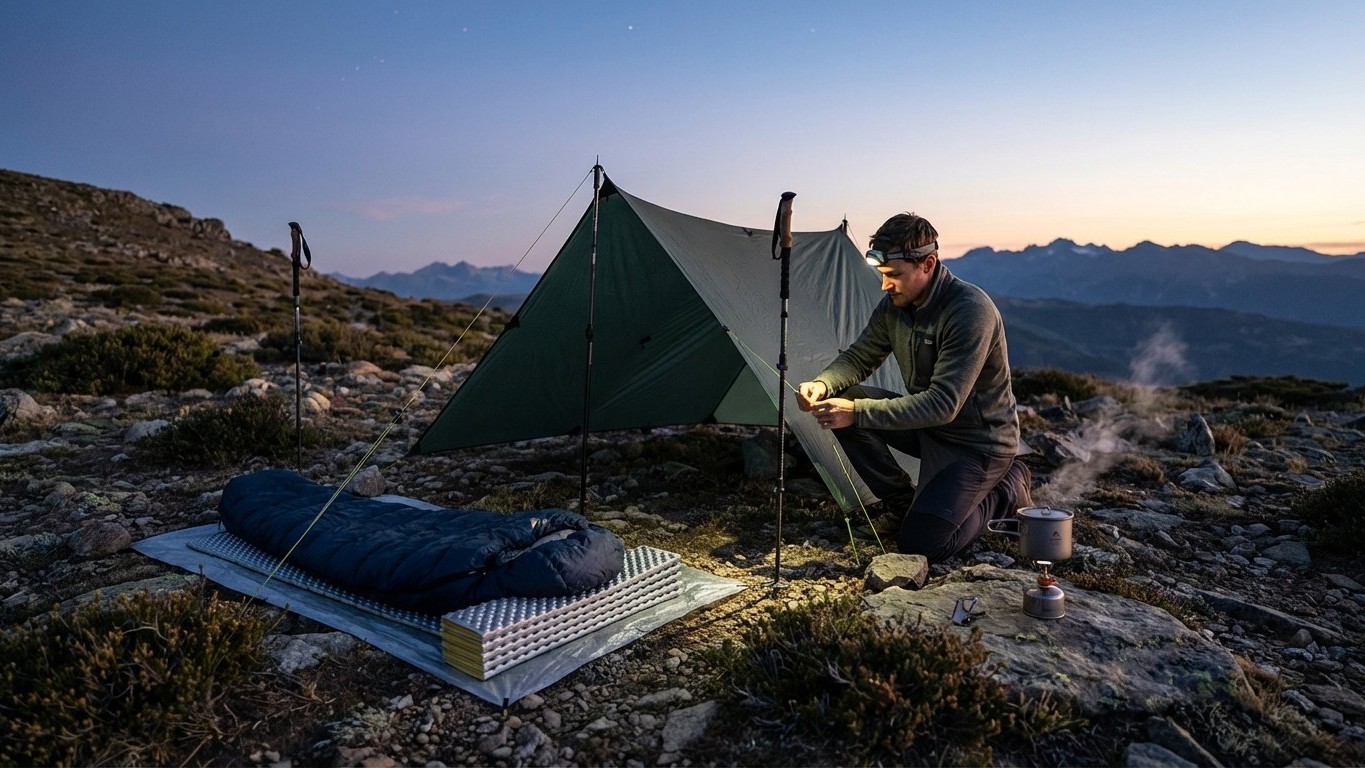 Matériel de bivouac en randonnée : l'essentiel pour dormir dehors