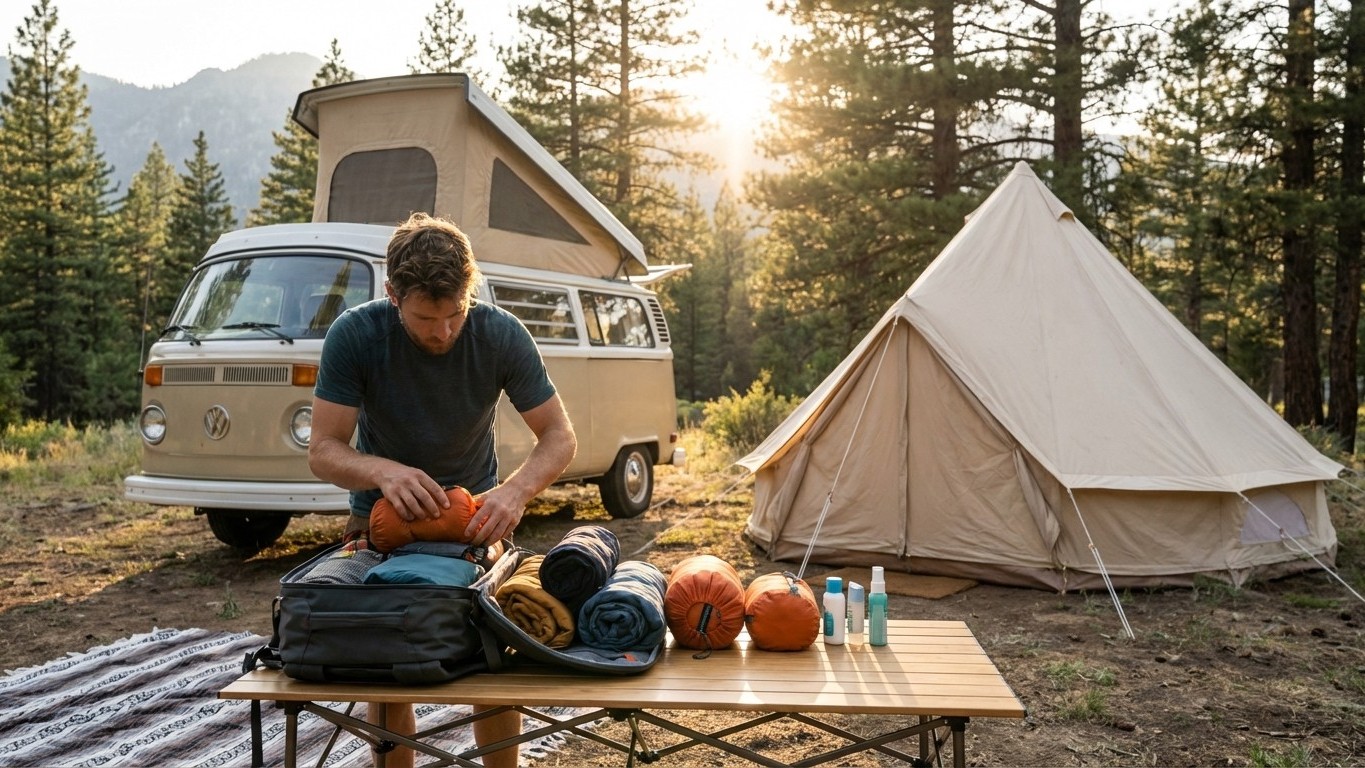Astuces insoupçonnées de pros pour voyager ultra-léger en van ou tente : comment les routards et hôtesses optimisent chaqu...