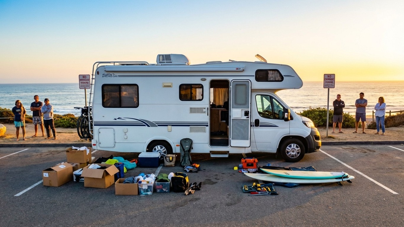 Les spots de van-life où les locaux vous jugent vraiment si vous faites cette erreur de stationnement banale