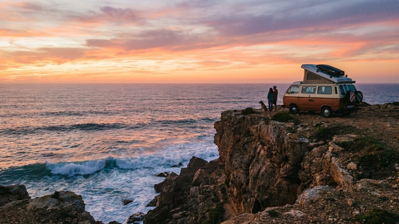 J'ai sillonné la côte atlantique en van : ces spots gratuits face à l'océan m'ont fait oublier les campings
