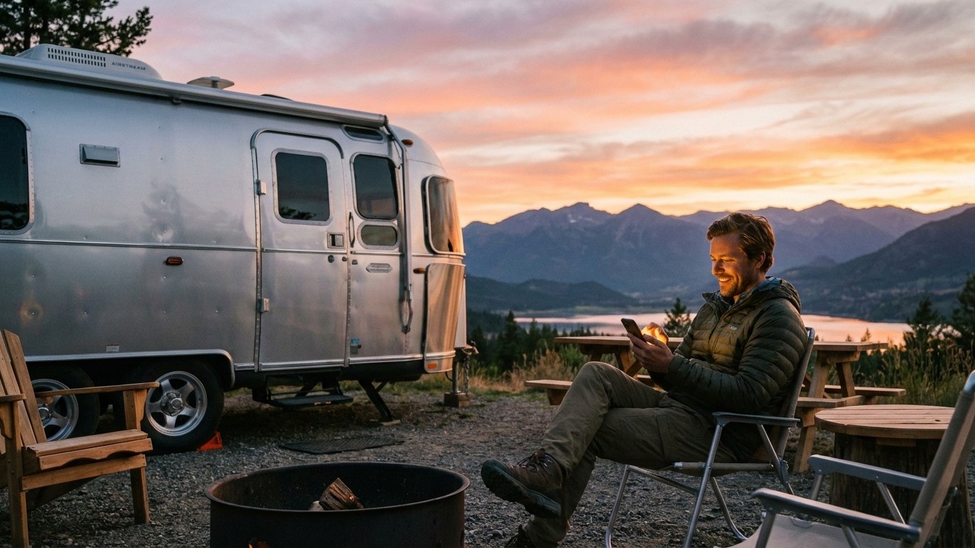 Pourquoi les propriétaires d'Airstream réservent leurs emplacements après minuit — l'astuce qui fait chuter les prix de 40%