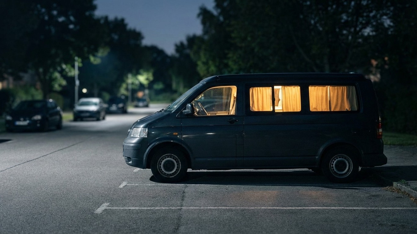 90 % des vanlifers regrettent cette erreur au stationnement nocturne : elle se paie cher