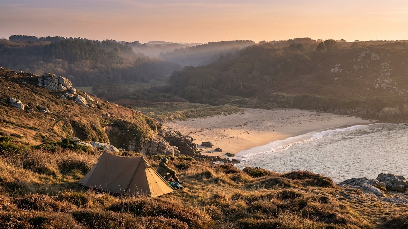 Bivouac en Bretagne : où dormir (spots discrets), météo et marées
