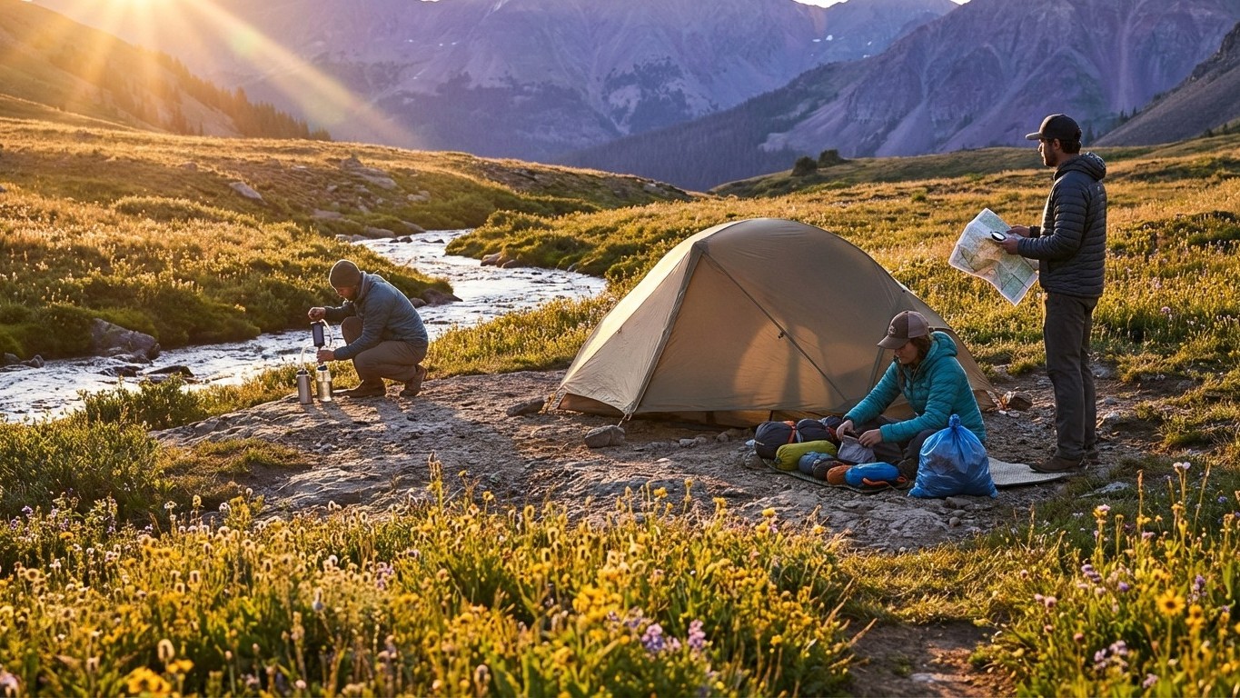 Bivouac responsable : Leave No Trace, déchets et respect des lieux