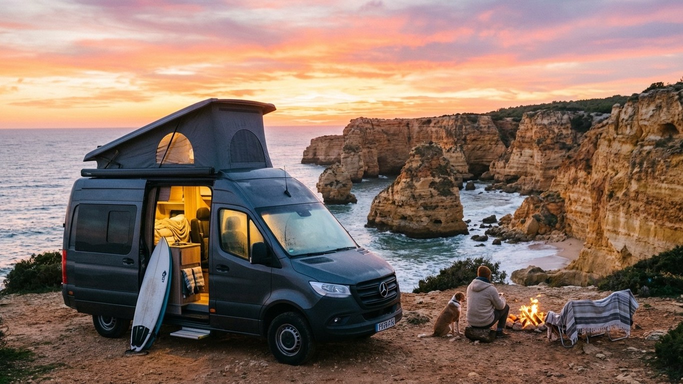 Ces 3 destinations européennes à moins de 2h de route parfaites pour un week-end en van avant l'invasion touristique de mars