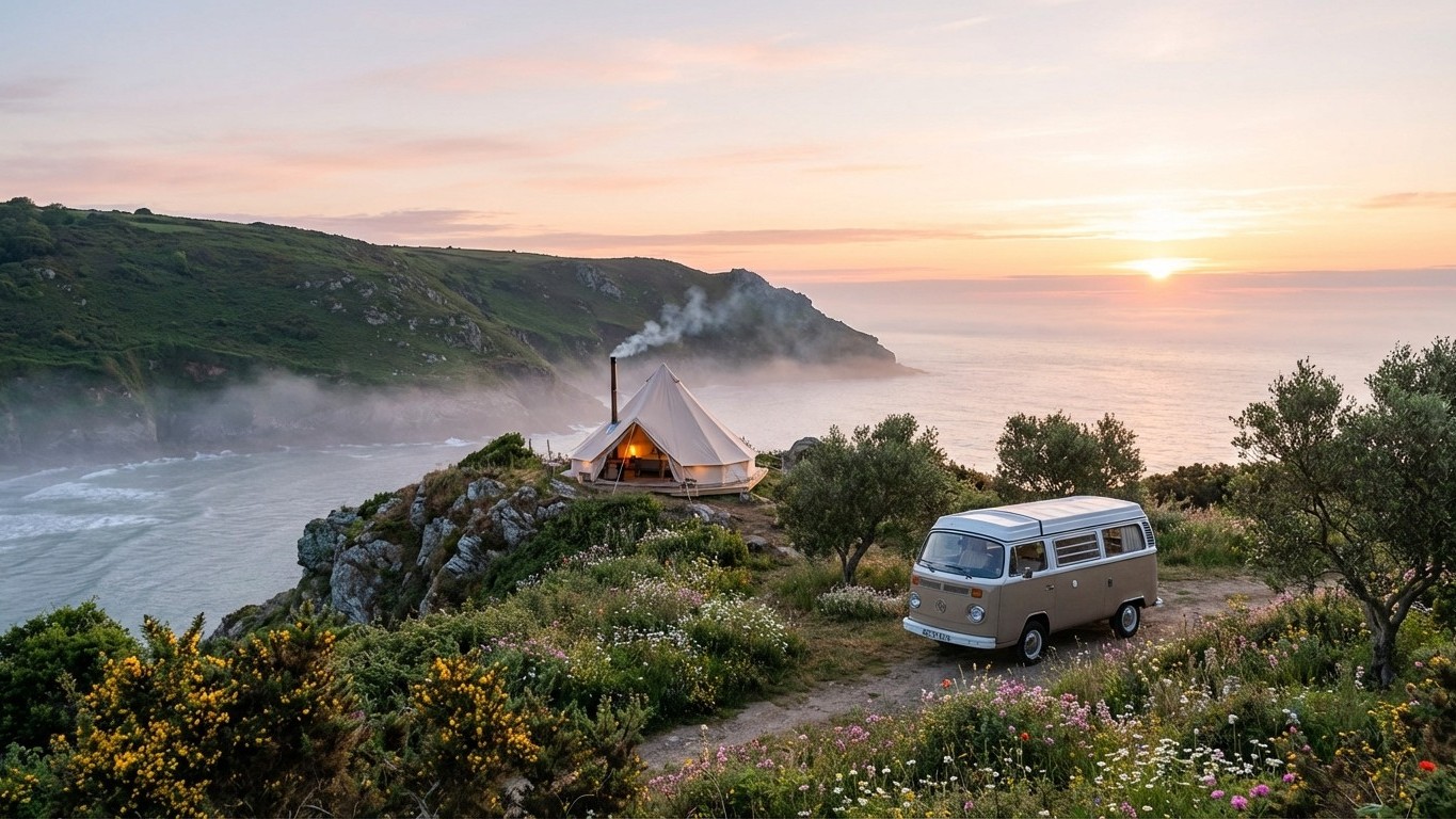 Iles secrètes d’Europe à explorer en van ou en glamping : fuir la foule en 2026