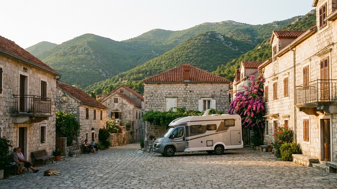 J'ai découvert ces villages croates où mon camping-car peut rester garé toute l'année sans amende