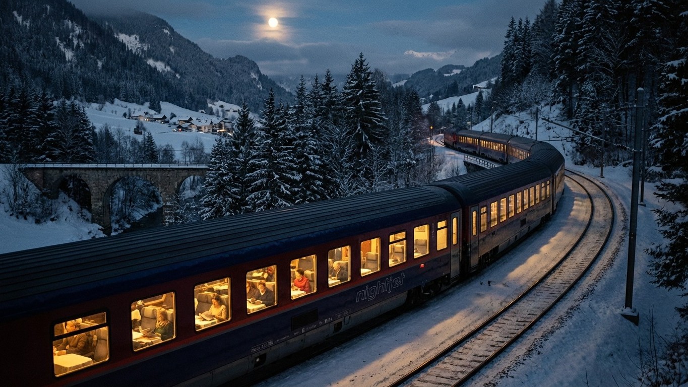 J'ai remplacé l'avion par le train de nuit : ces capitales européennes accessibles depuis Paris en dormant