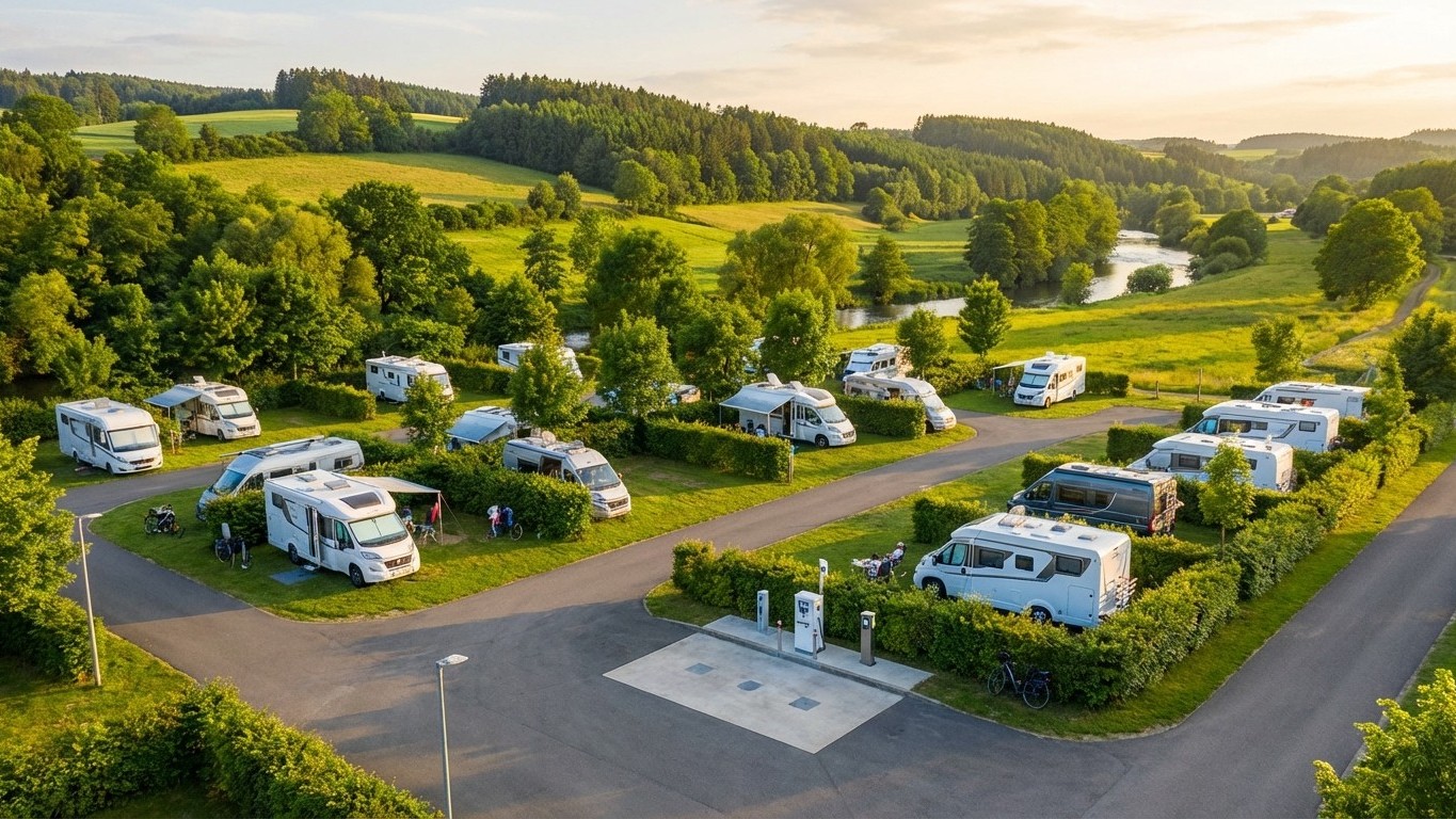 Les aires de camping-car européennes où il ne faut surtout pas arriver avant 15h — ce timing que les Airstreamer malins co...