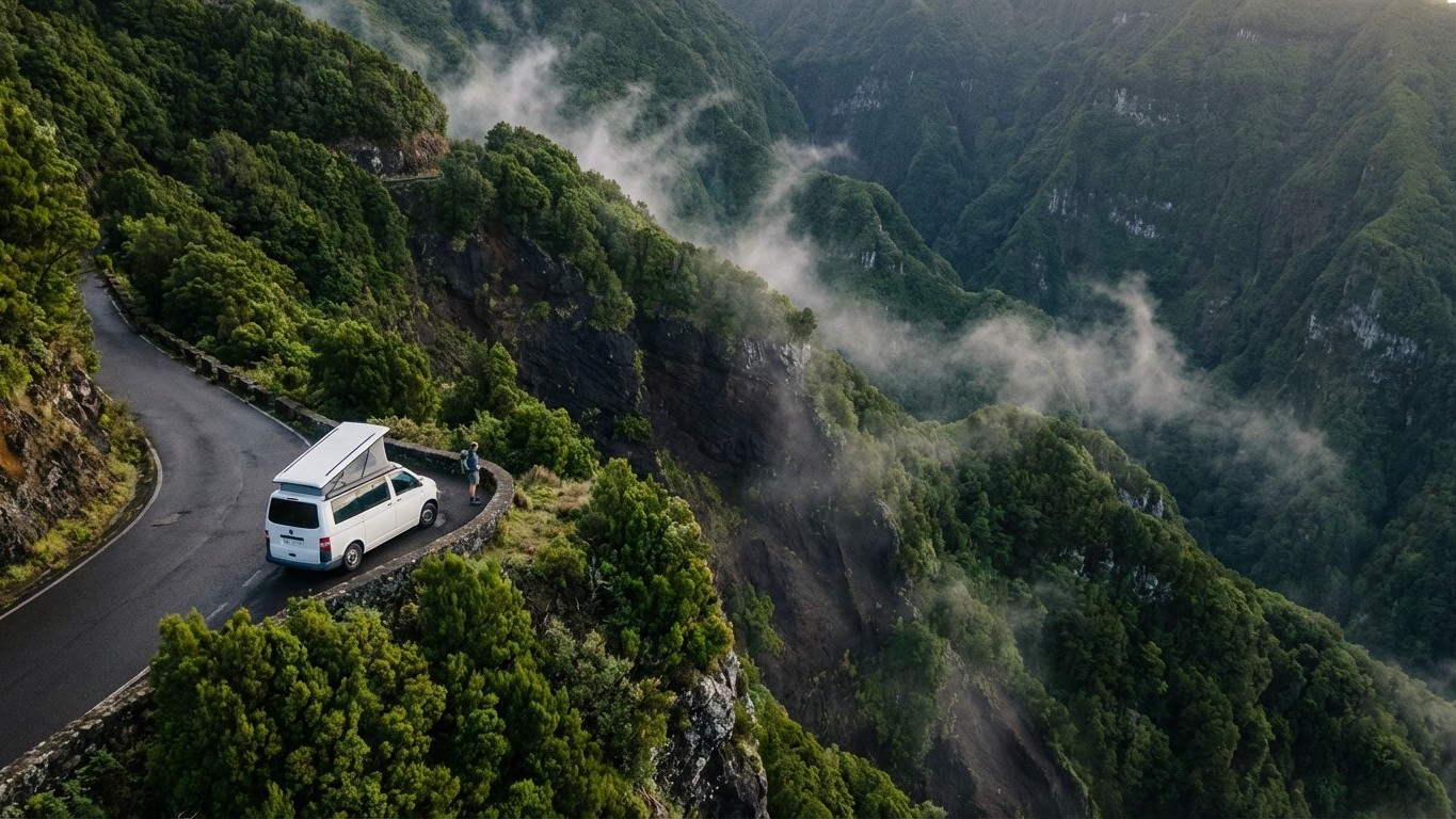 Madère en van : pourquoi cette île portugaise devient LA destination des vanlifers en 2025
