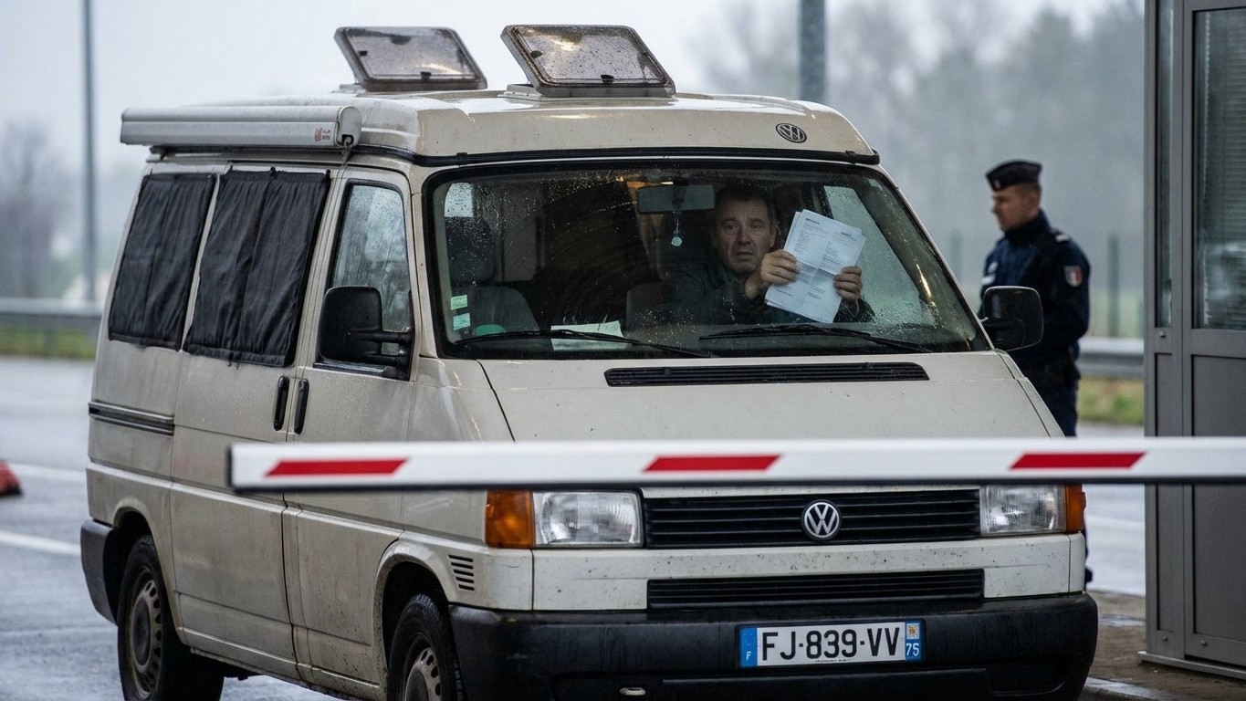 « On a failli être bloqués à la frontière » : ce document que personne ne prépare avant un roadtrip en van en Europe