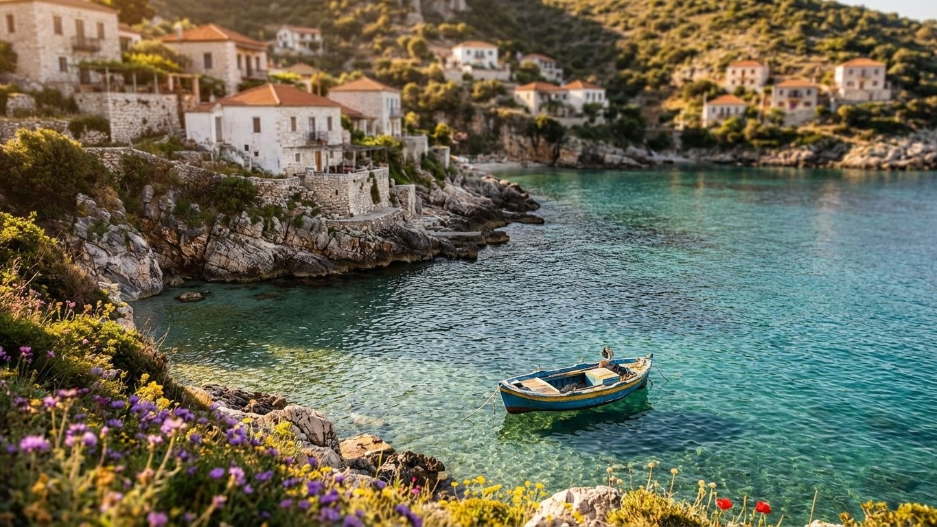 « On a pris le ferry depuis Corfou » : ces villages albanais à 25 € la nuit où les plages sont encore désertes
