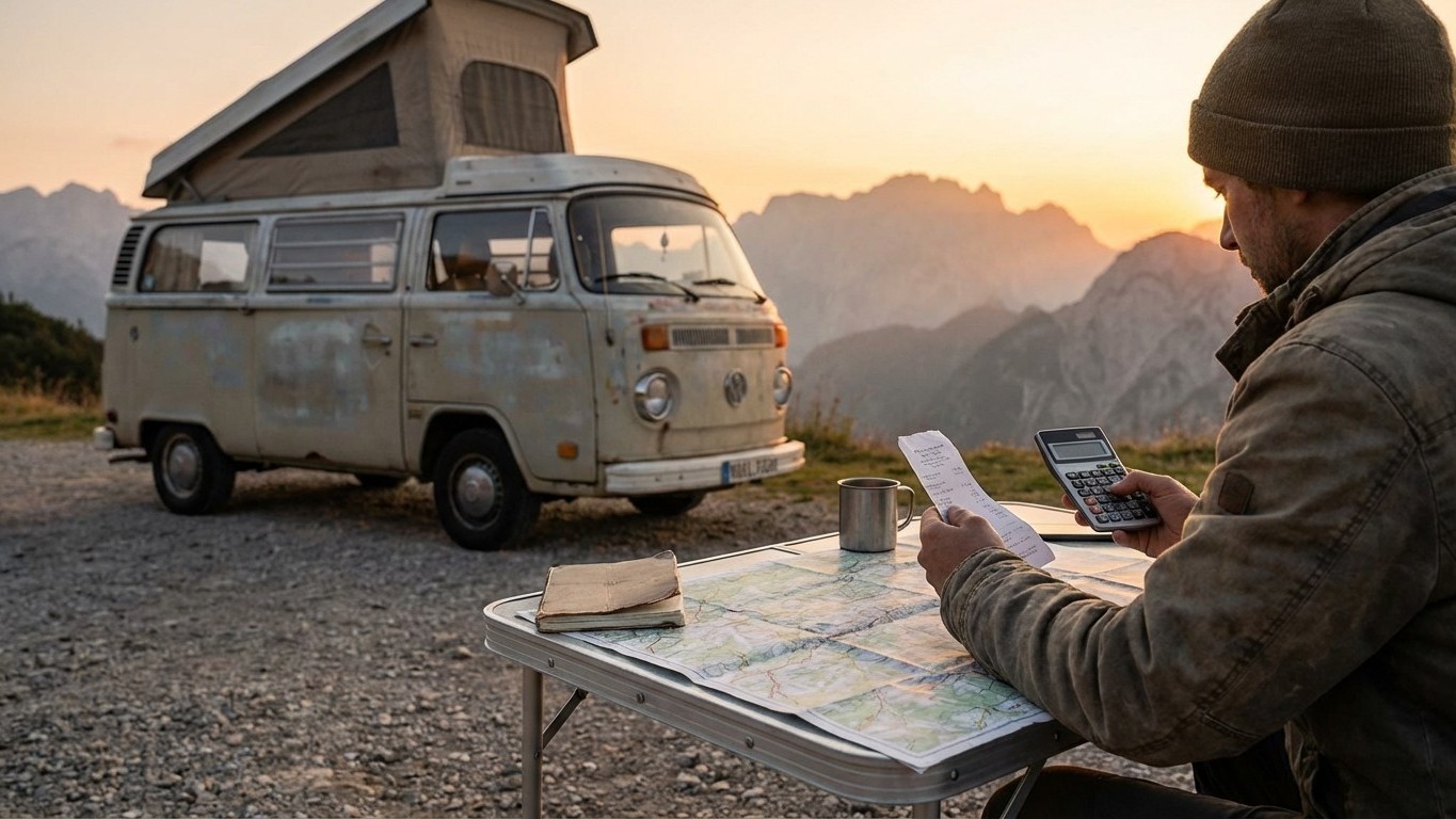 « On avait budgété 1 500 € pour notre roadtrip en van, on a dépensé le double » : ces frais que personne n'anticipe