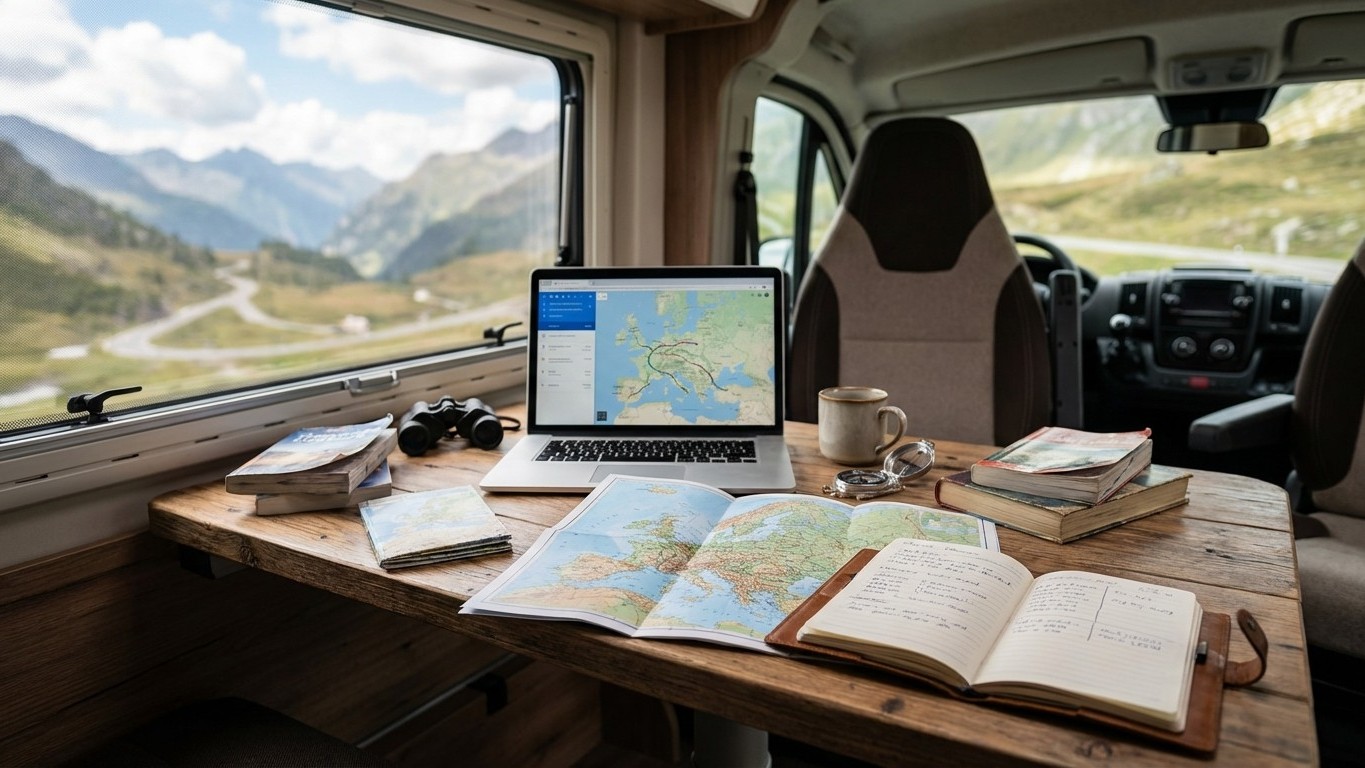 Préparer son road trip van en Europe : organisation de A à Z