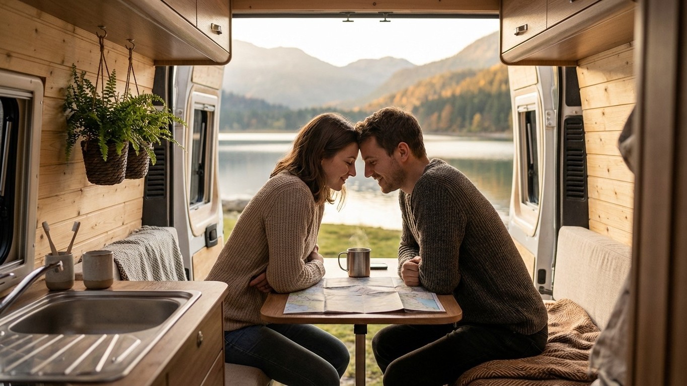 Road trip van Europe en couple : organisation, vie à deux et conseils