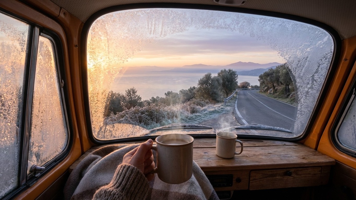 Road trip van Europe en hiver : où aller pour fuir le froid ou l'embrasser