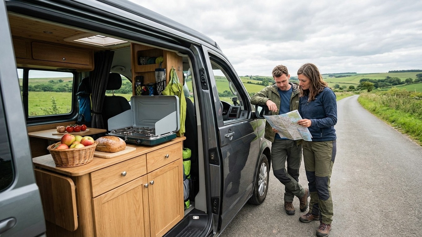 Van-life économique : toutes les astuces anti-inflation pour réduire vos coûts sur la route (carburant, aires, alimentation)