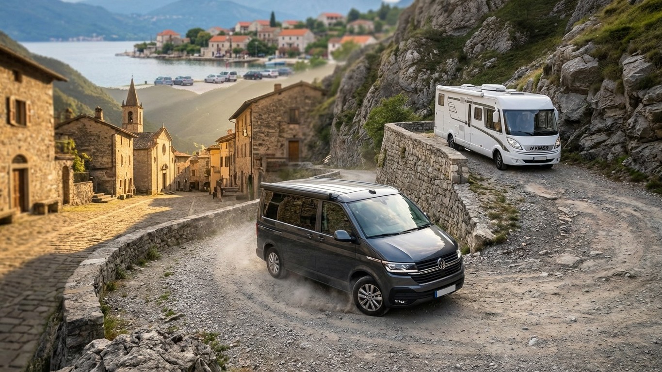 Van aménagé vs camping-car Europe : avantages, inconvénients et verdict