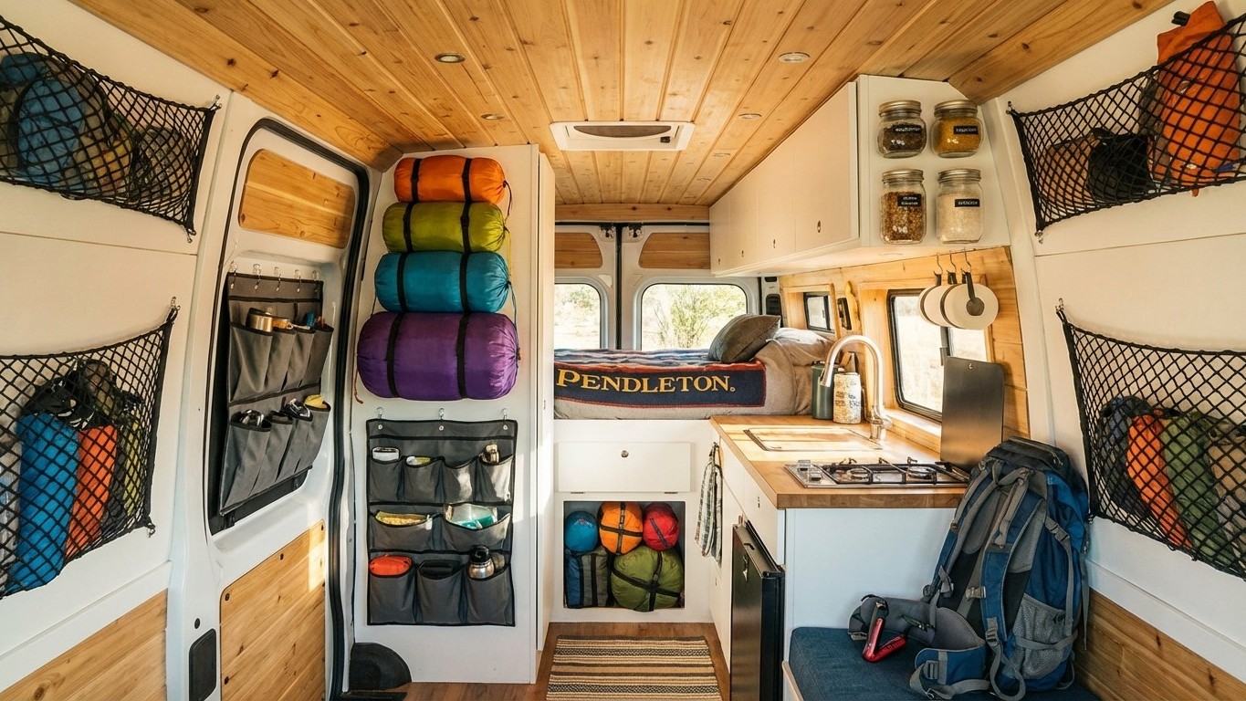 Van-life : ces erreurs de bagages que je ne fais plus jamais depuis que j'ai testé ces alternatives au stockage classique