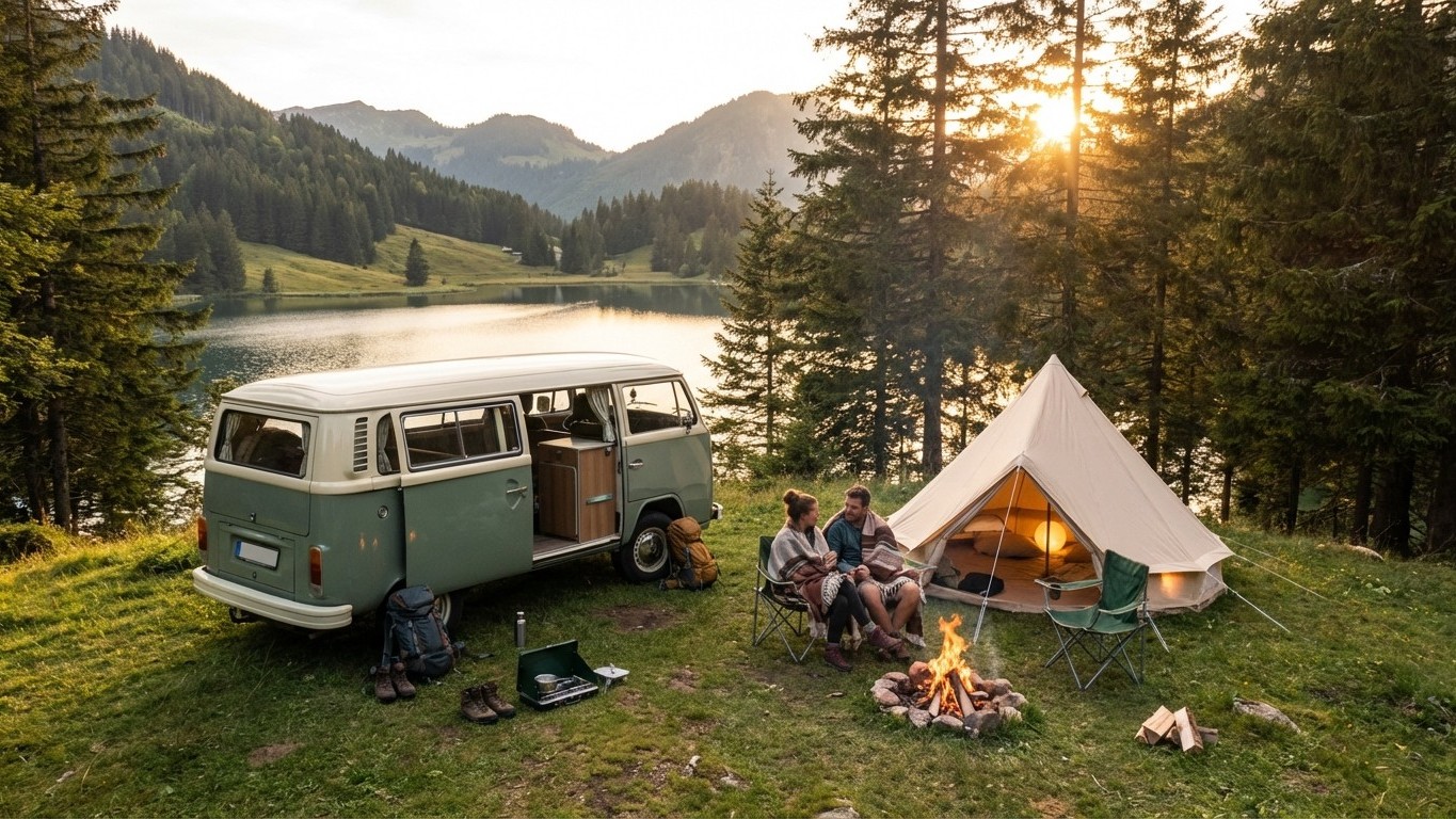 Voyager malin sans exploser son budget : nos itinéraires glamping et van-life en Europe pour moins de 40 € par jour