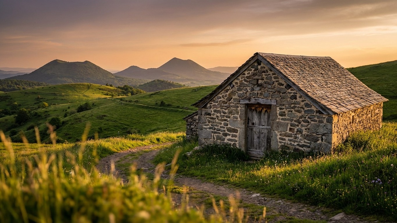 J'ai trouvé des gîtes à 14 € la nuit en Auvergne, mais mon GPS a rendu l'âme 5 km avant d'arriver