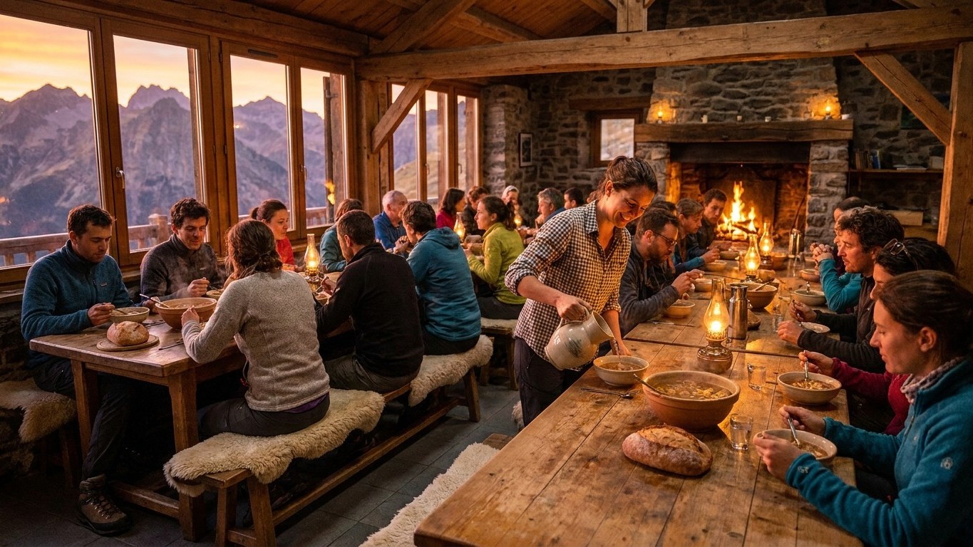 « On a dormi et mangé pour 15 € » : ces auberges cachées des Pyrénées ont une seule règle qu'il ne faut pas rater