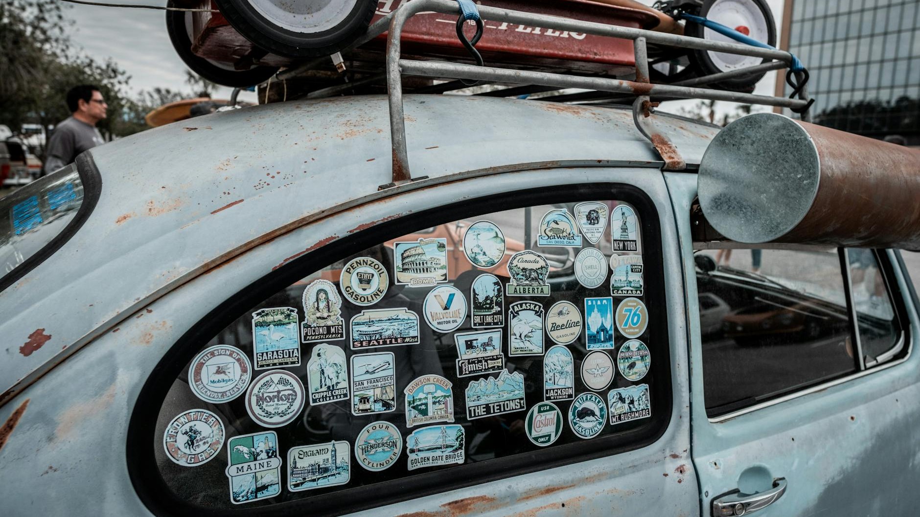 Ce petit autocollant que personne ne colle sur son van avant l'Allemagne coûte 100 € d'amende à chaque centre-ville traversé
