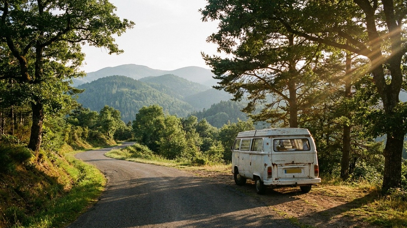 J'adorais la Provence en van jusqu'à ce qu'un local me montre ces régions françaises où les aires sont encore vides