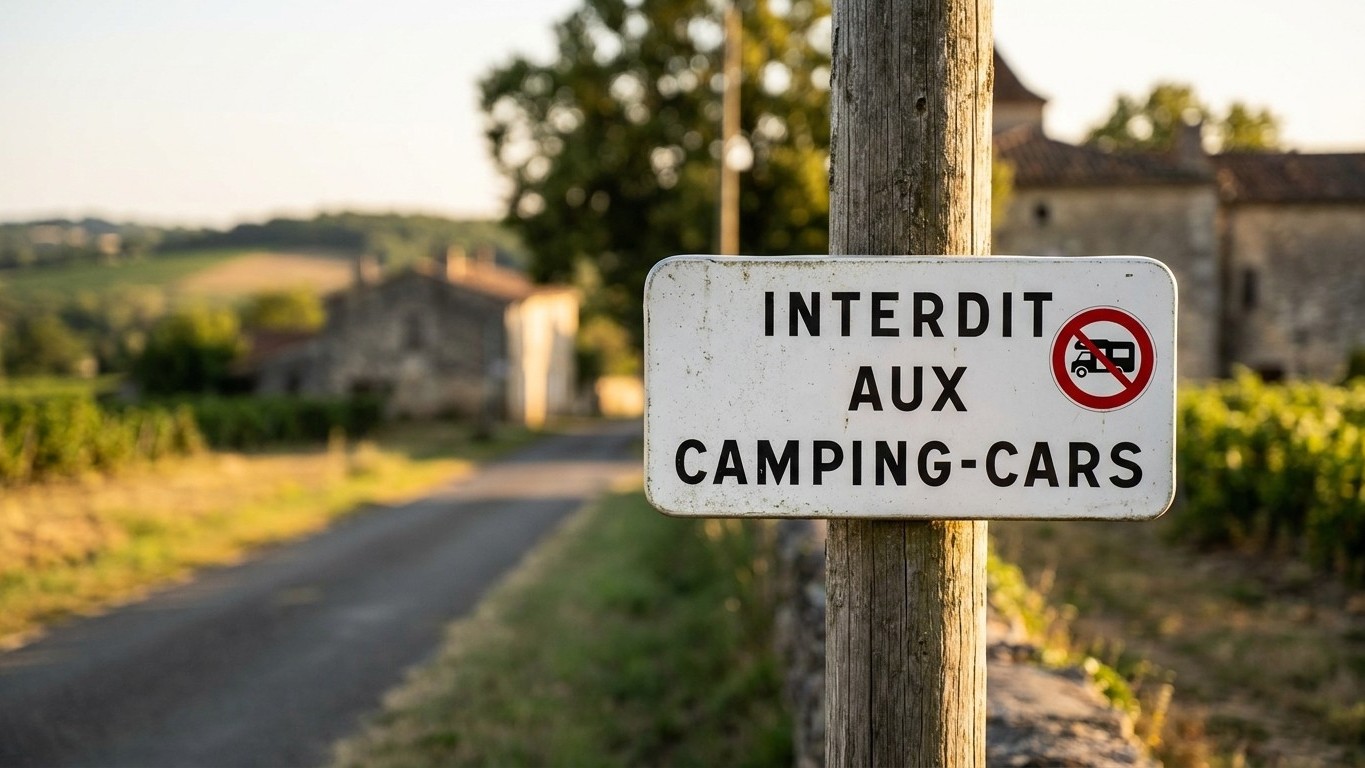 « Le panneau interdisait le stationnement des camping-cars » : les taxes anti-touristes se multiplient, mais ces zones res...