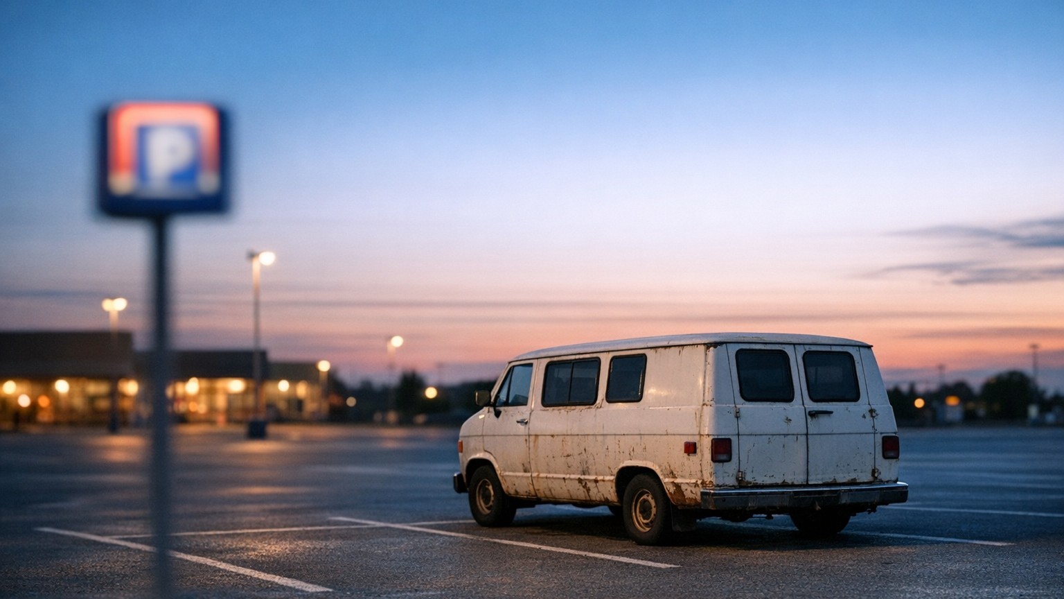 Dormir dans son van sur un parking semble anodin, jusqu'à ce qu'on découvre le détail qui transforme la nuit en amende