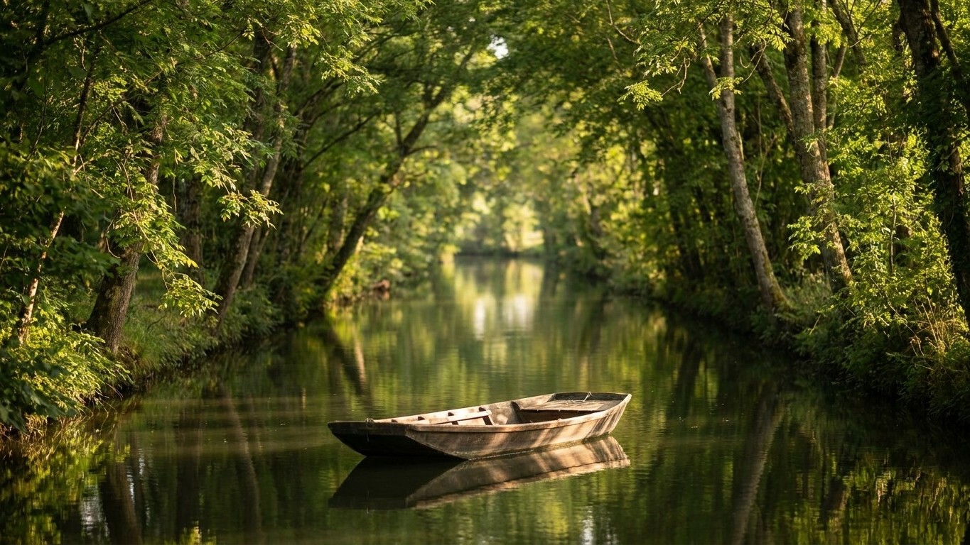 J'ai découvert le Marais Poitevin par hasard et je ne retournerai plus jamais dans les calanques bondées