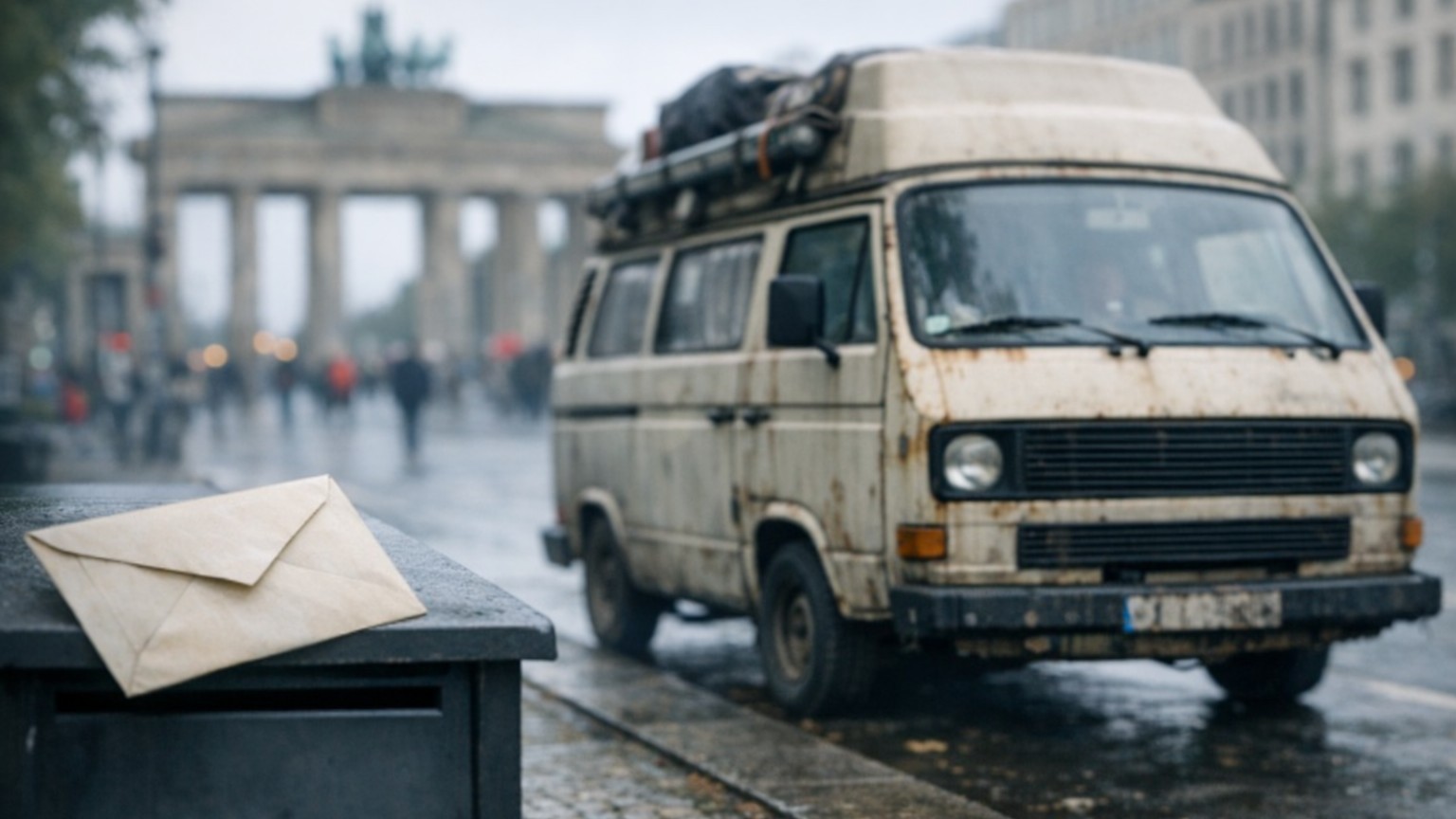 Je suis entré dans Berlin avec mon vieux van diesel sans la vignette : la lettre que j'ai trouvée en rentrant n'était pas ...