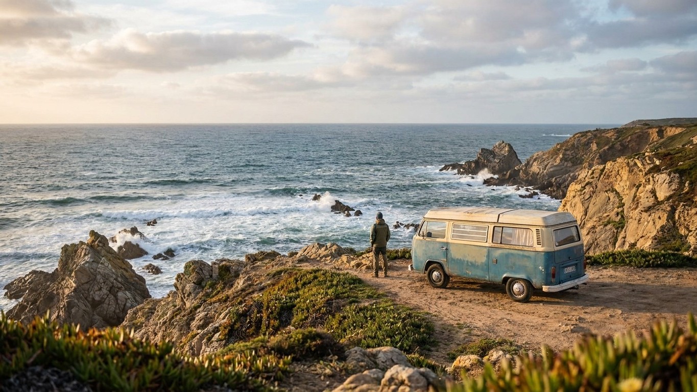 Depuis que j'ai posé mon camping-car sur cette côte du nord de l'Espagne, je sais que je ne redescendrai plus vers l'Andal...