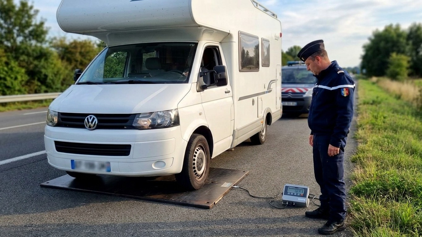 J'ai cru à un simple contrôle de routine en camping-car, jusqu'à ce que je comprenne ce que la pesée en bord de route alla...