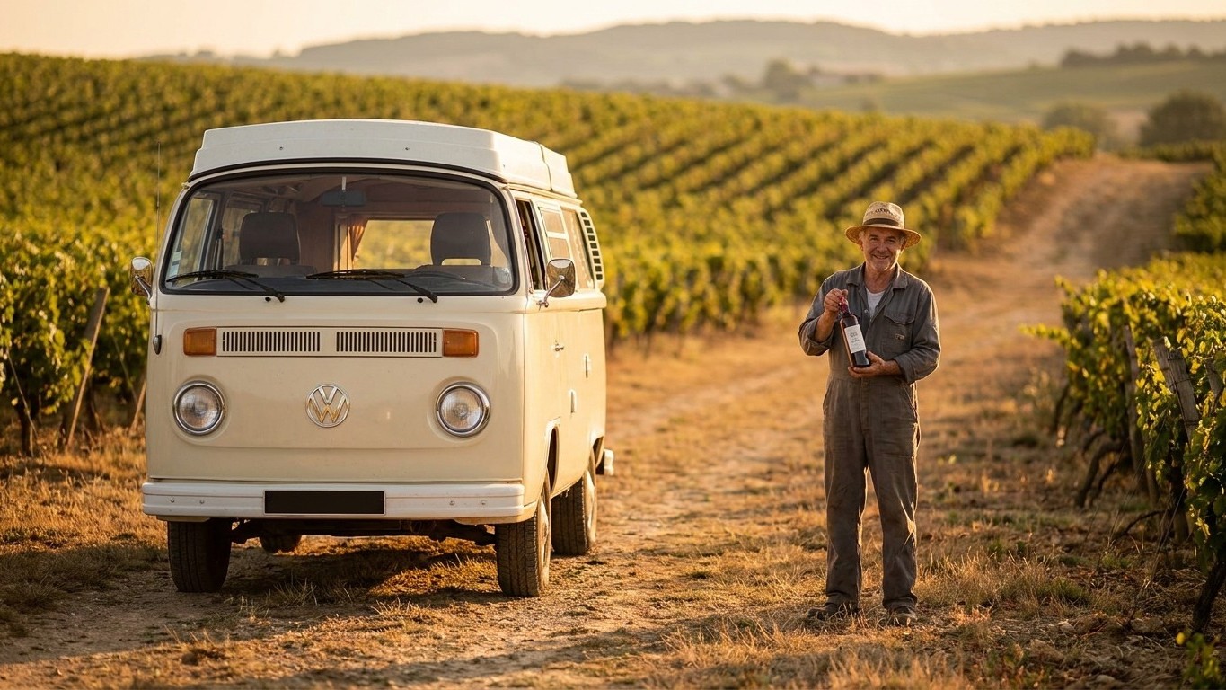 J'ai découvert ce réseau de vignerons par hasard : je ne dors plus jamais sur une aire de camping-car payante