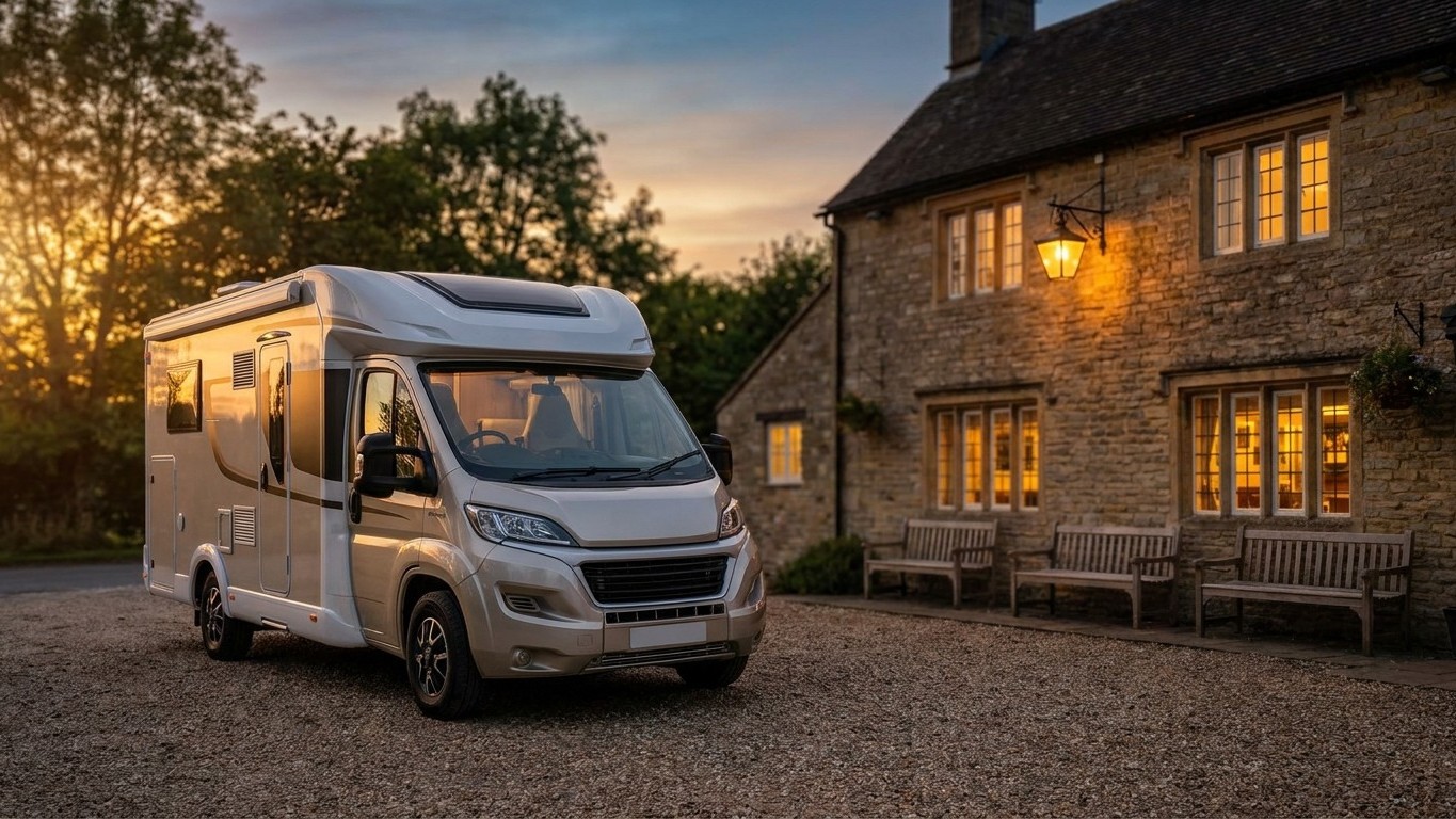 « On payait 40 € la nuit en camping » : ces voyageurs en camping-car dorment désormais gratuitement chez plus de 1 000 pub...