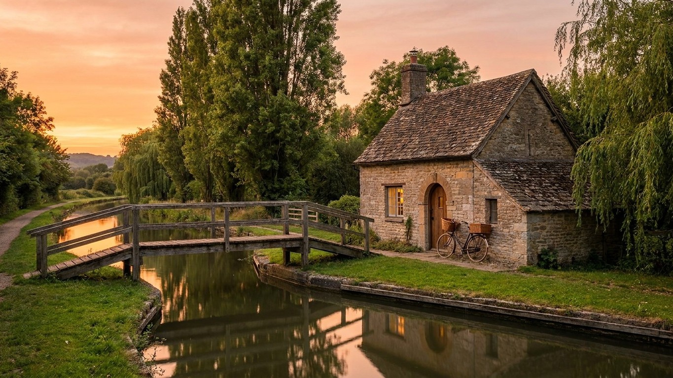 « On y est allé pour un week-end, on a failli ne plus rentrer » : ces anciennes maisons d'éclusiers à 40 € la nuit qui ren...