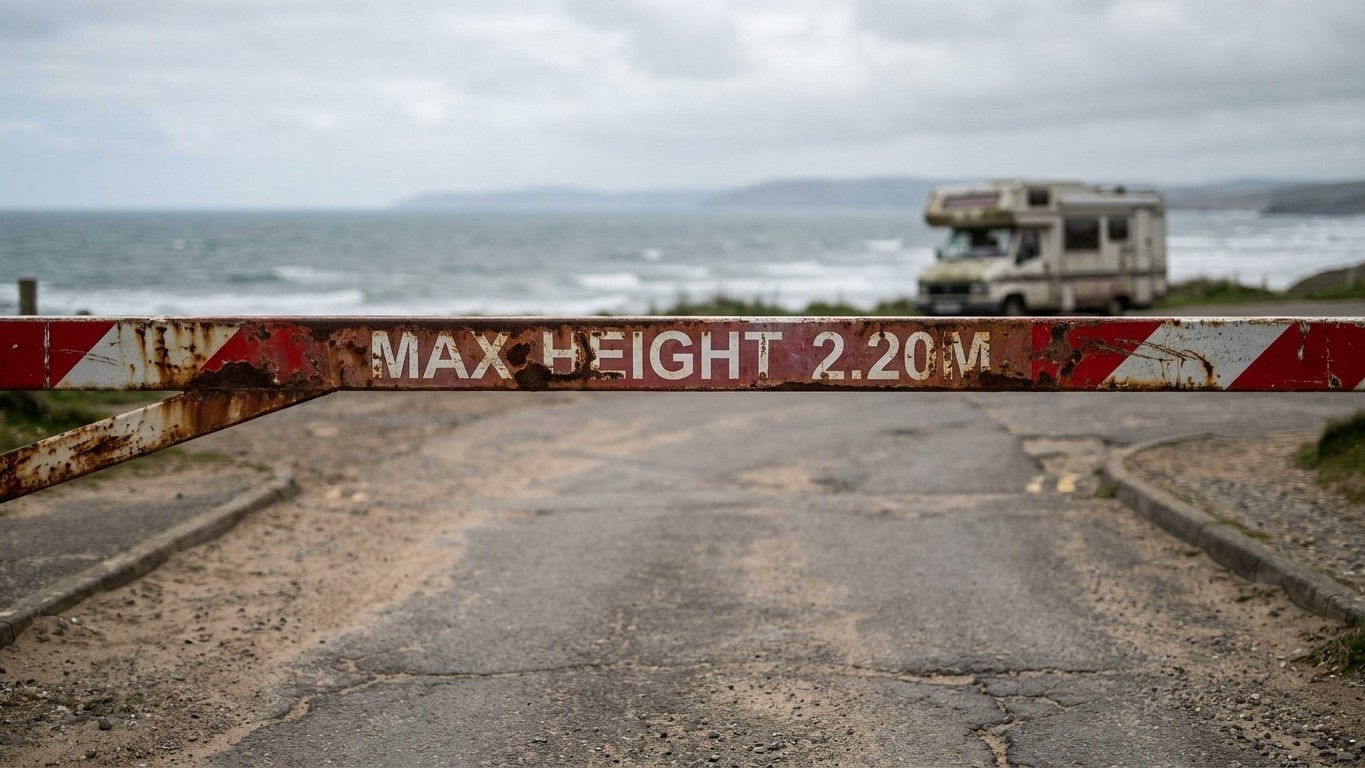 Tout le monde pense que ces portiques anti camping-cars sur le littoral sont légaux : le juge administratif les annule rég...