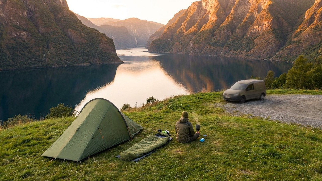 Fini les nuits en van sur les aires panoramiques des fjords d'Oslo : la seule façon de dormir gratuitement face à l'eau ti...