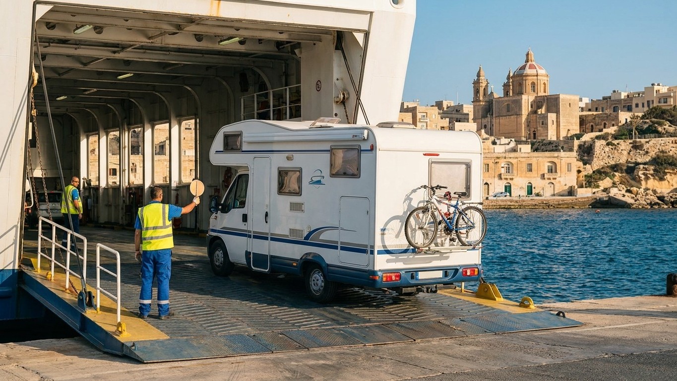 J'ai embarqué mon fourgon vers Gozo sans billet ni réservation juste pour tenter ma chance : c'est au moment de repartir q...