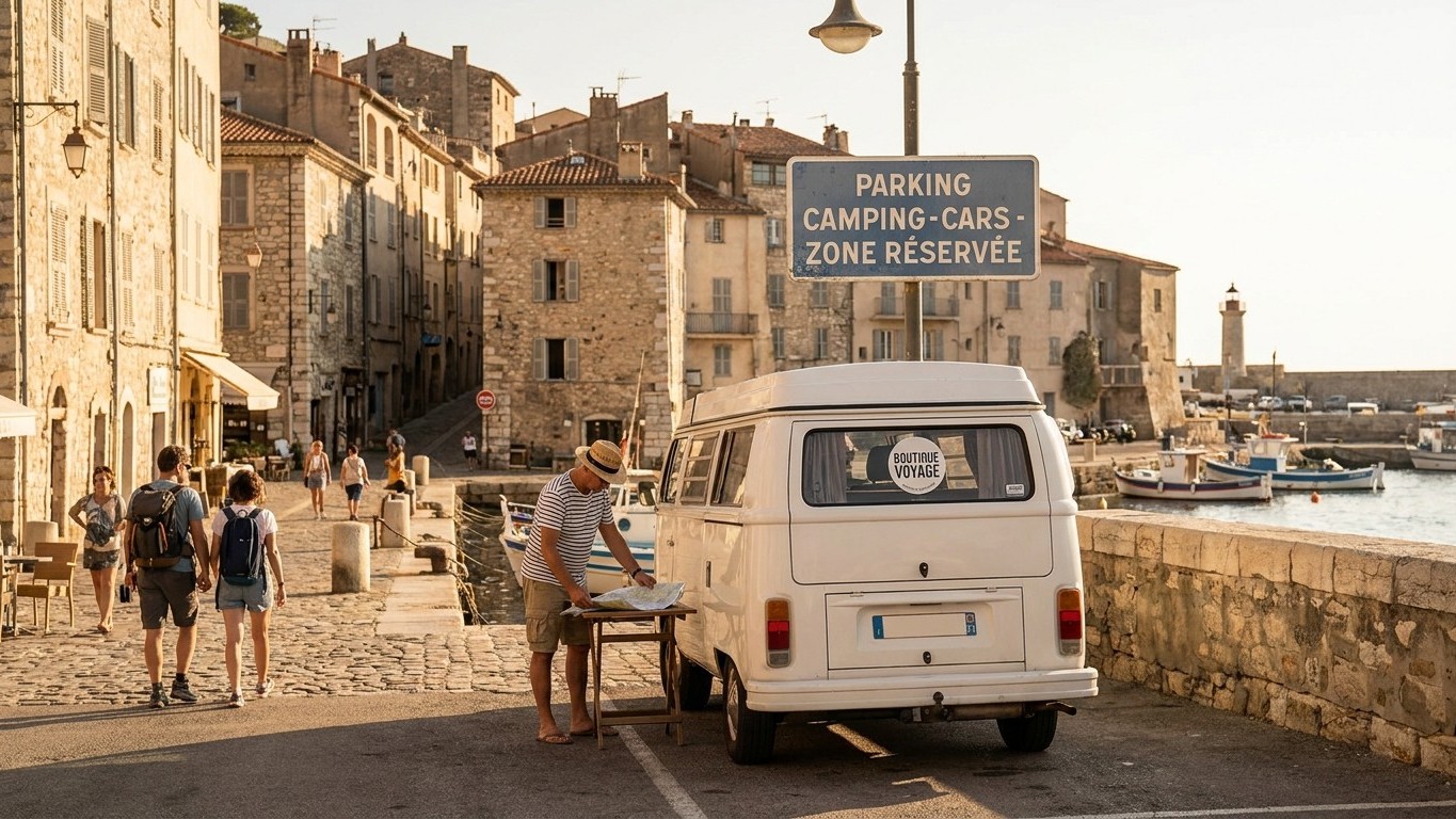 J'ai payé mon parking à la journée à Dubrovnik faute d'avoir le droit d'y dormir en van : quelques heures de route plus lo...