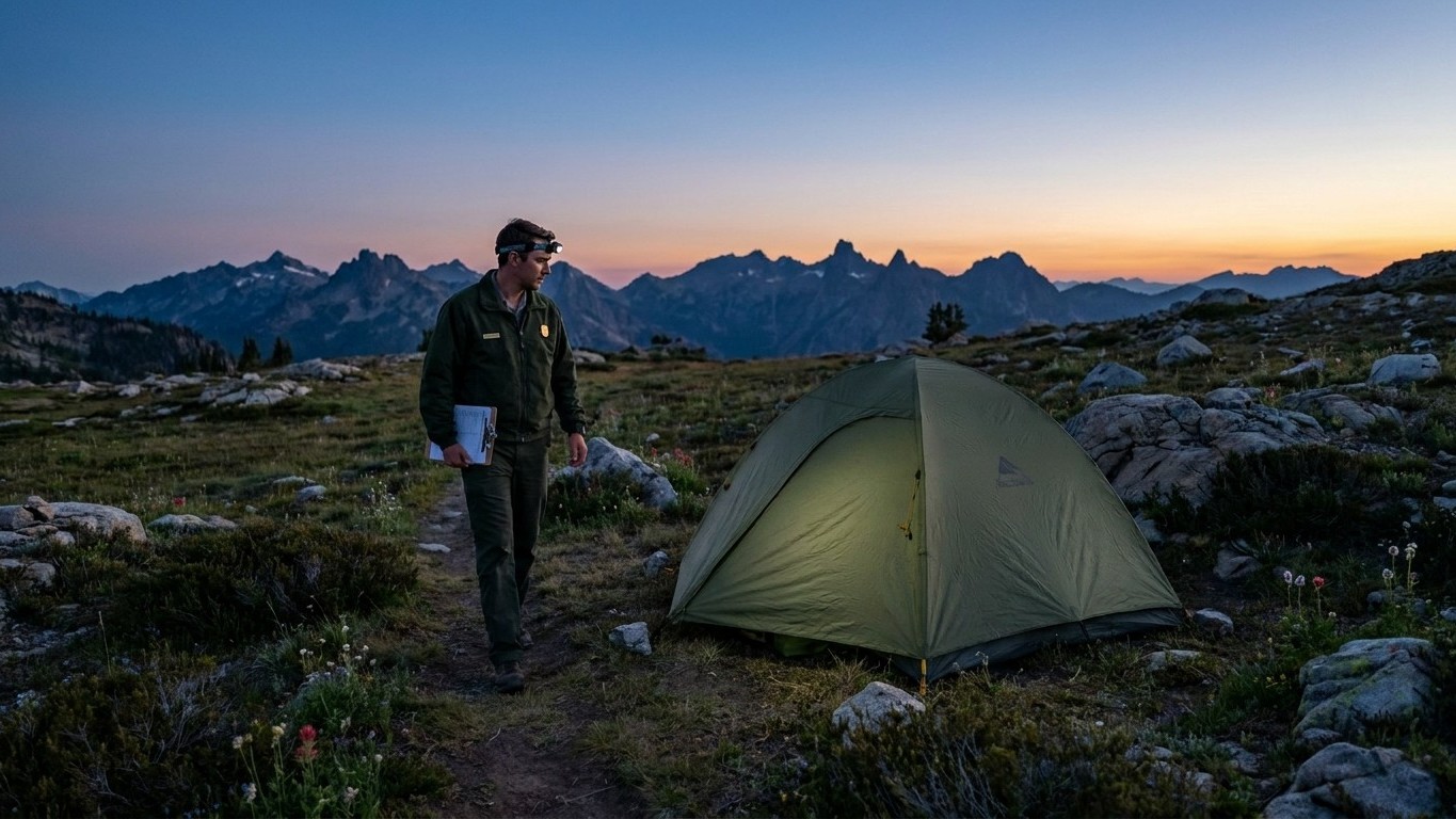 J'ai planté ma tente sous les sommets des Hautes Tatras un soir d'août à 20 °C : à la frontale, un garde m'a expliqué où j...