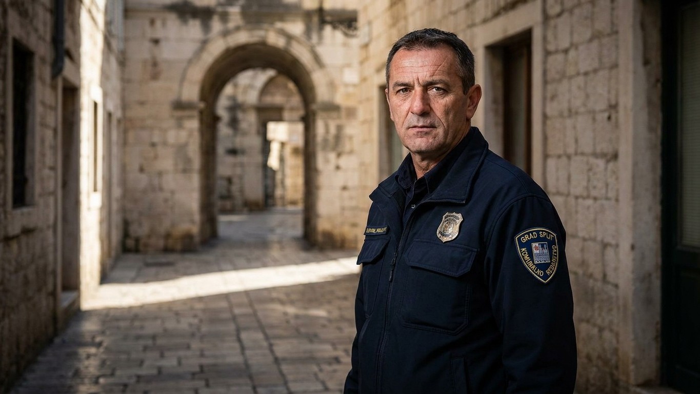 On s'obstine tous à traverser le vieux Split en maillot en sortant de l'eau, alors que trois rues plus loin la note peut g...