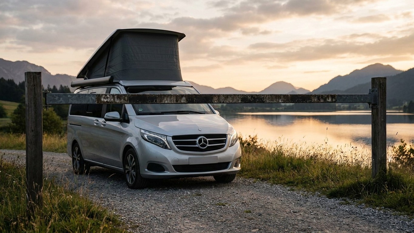 « On voulait juste dormir au bord de l'eau » : pourquoi les fourgons de plus de 2 m sont désormais chassés des parkings du...