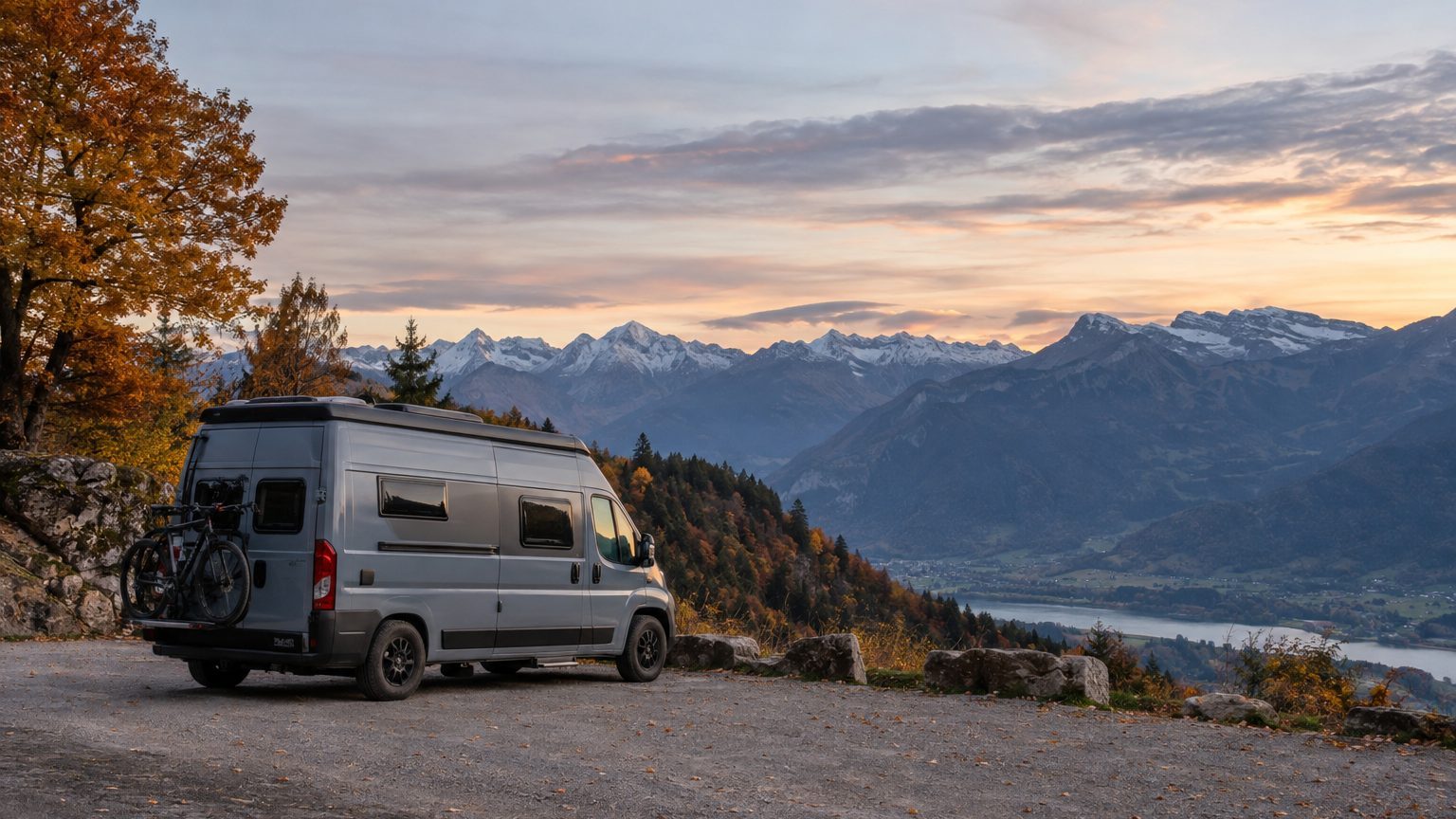 Dormir en van dans les Dolomites : cols interdits, aires autorisées et parkings où passer la nuit