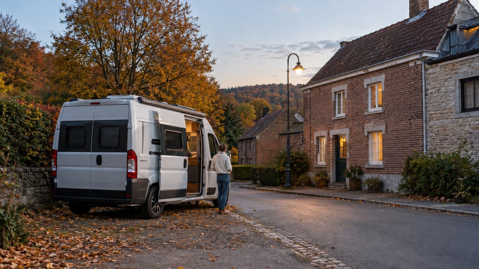 Dormir en van en Belgique : est-ce légal ? Les règles en Flandre, en Wallonie, sur la côte et les alternatives autorisées