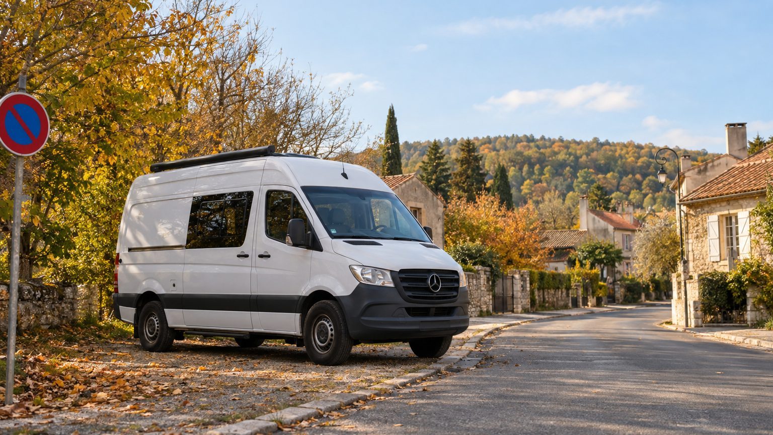Panneau interdit aux camping-cars : un van aménagé est-il concerné ?